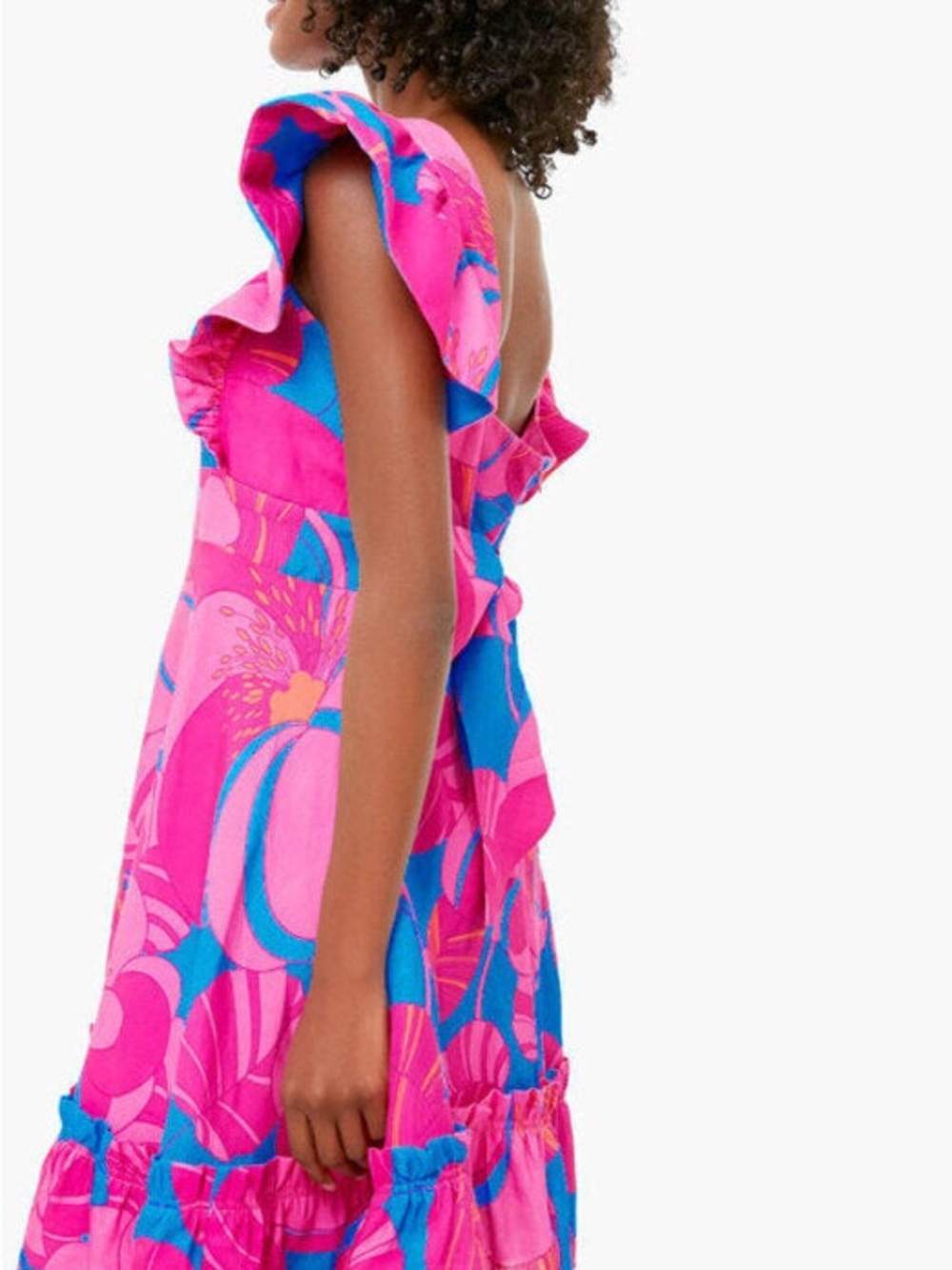 Tuckernuck x Cameran Eubanks Wimberly Wild Azalea Edisto Dress size S - Picture 4 of 11